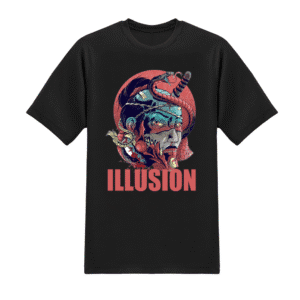 Polera ILLUSION Samurai Futurista