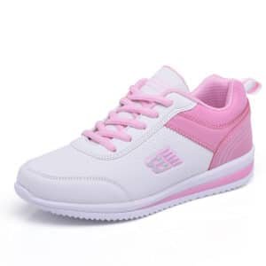 Zapatillas deportivas de cuero para mujer