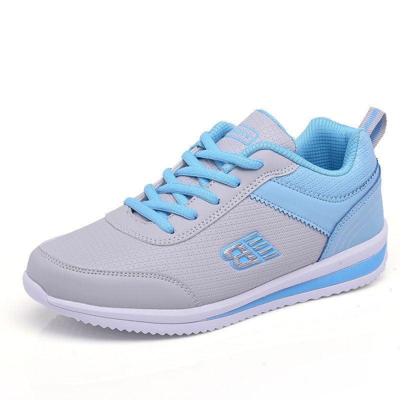 Zapatillas deportivas de cuero para mujer - Imagen 5