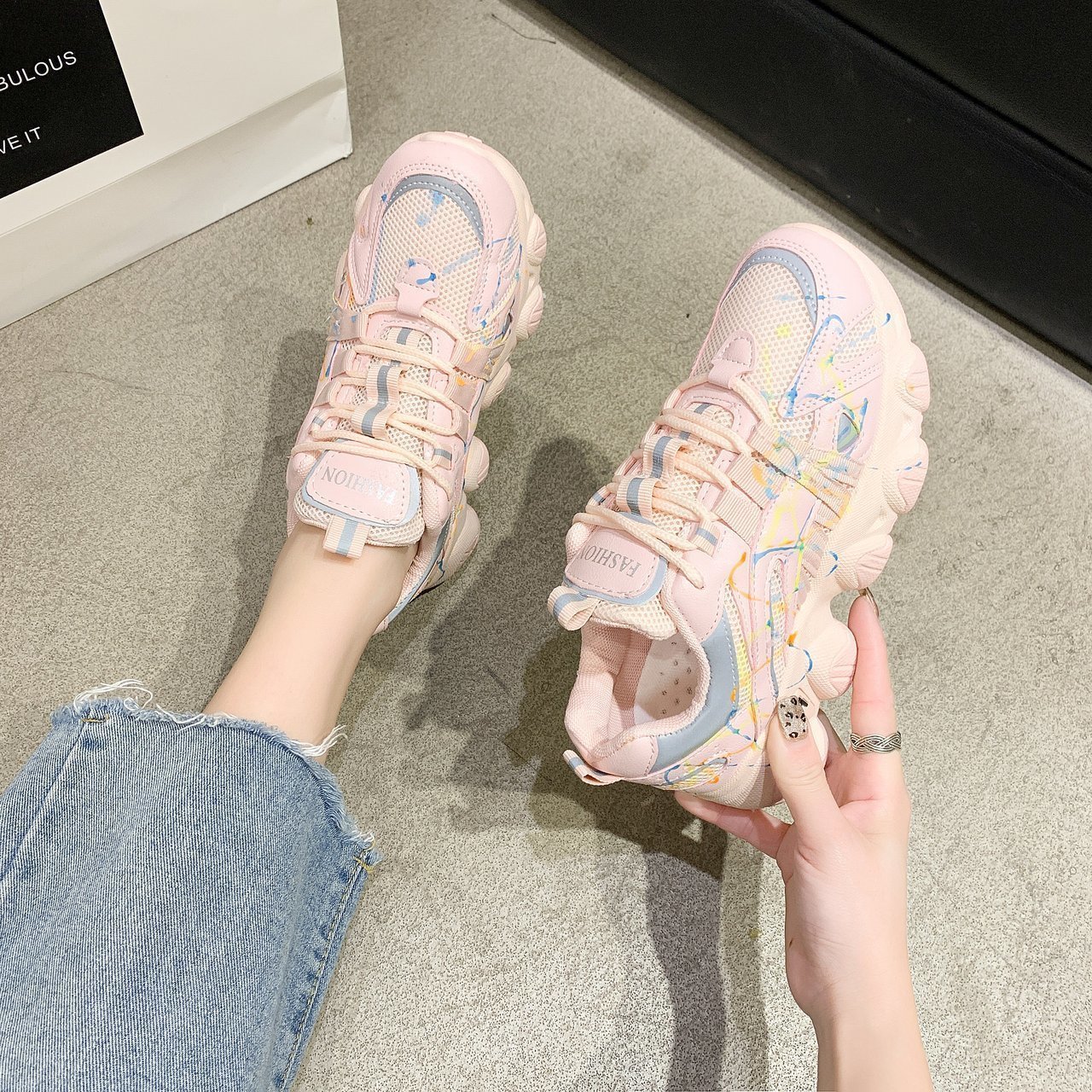Zapatillas luminosas súper llamas para mujer. - Imagen 2
