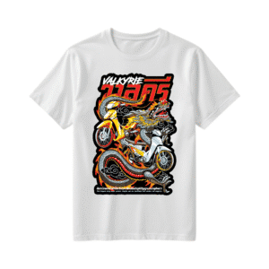 Dragón y Moto Valkyrie Speed y Espíritu Tailandés