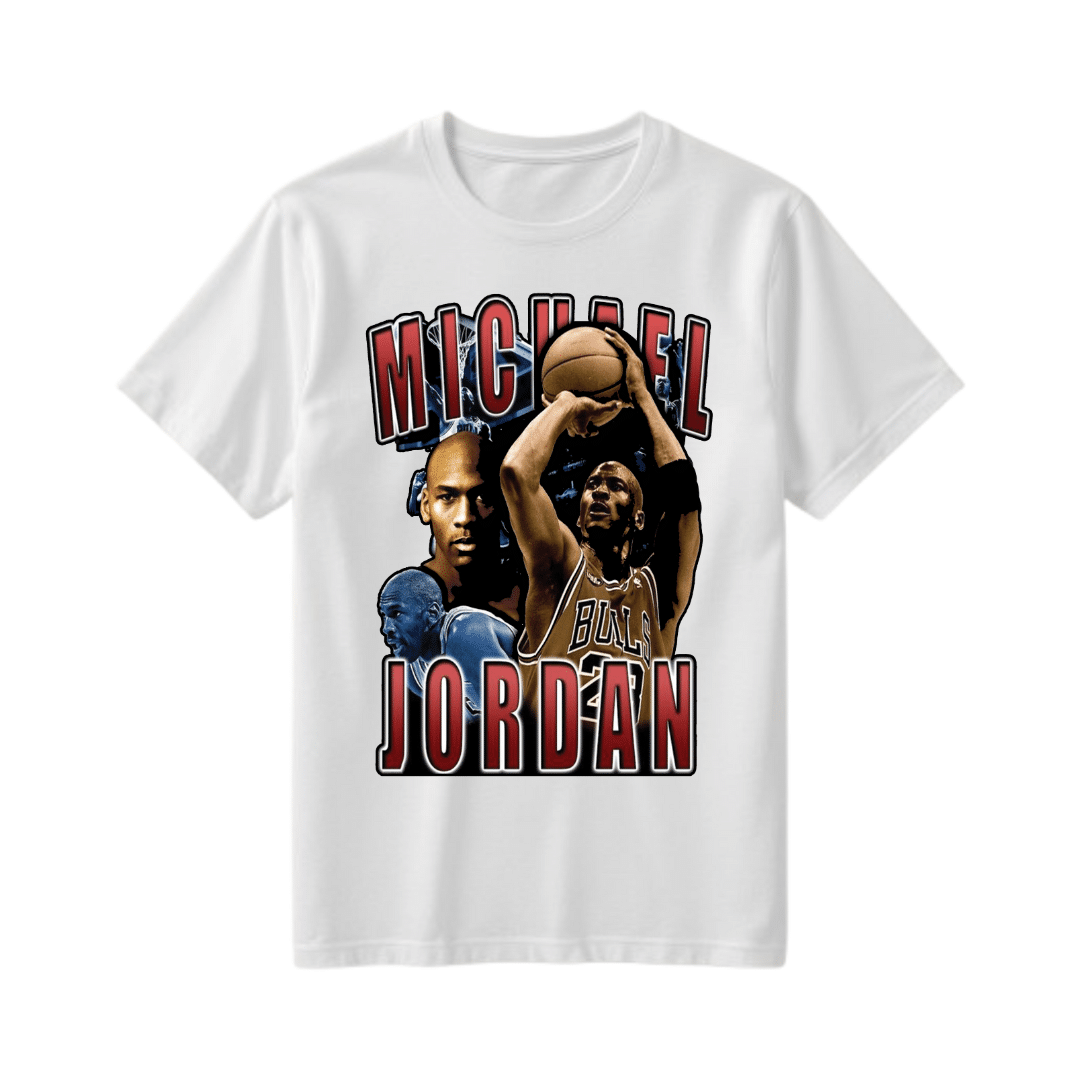 Polera Michael Jordan Vintage Estilo Retro Exclusivo