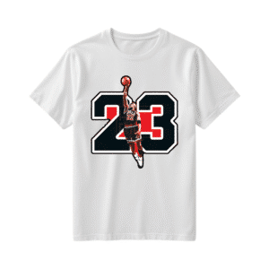 Polera 23 Jump Legend Estilo Retro