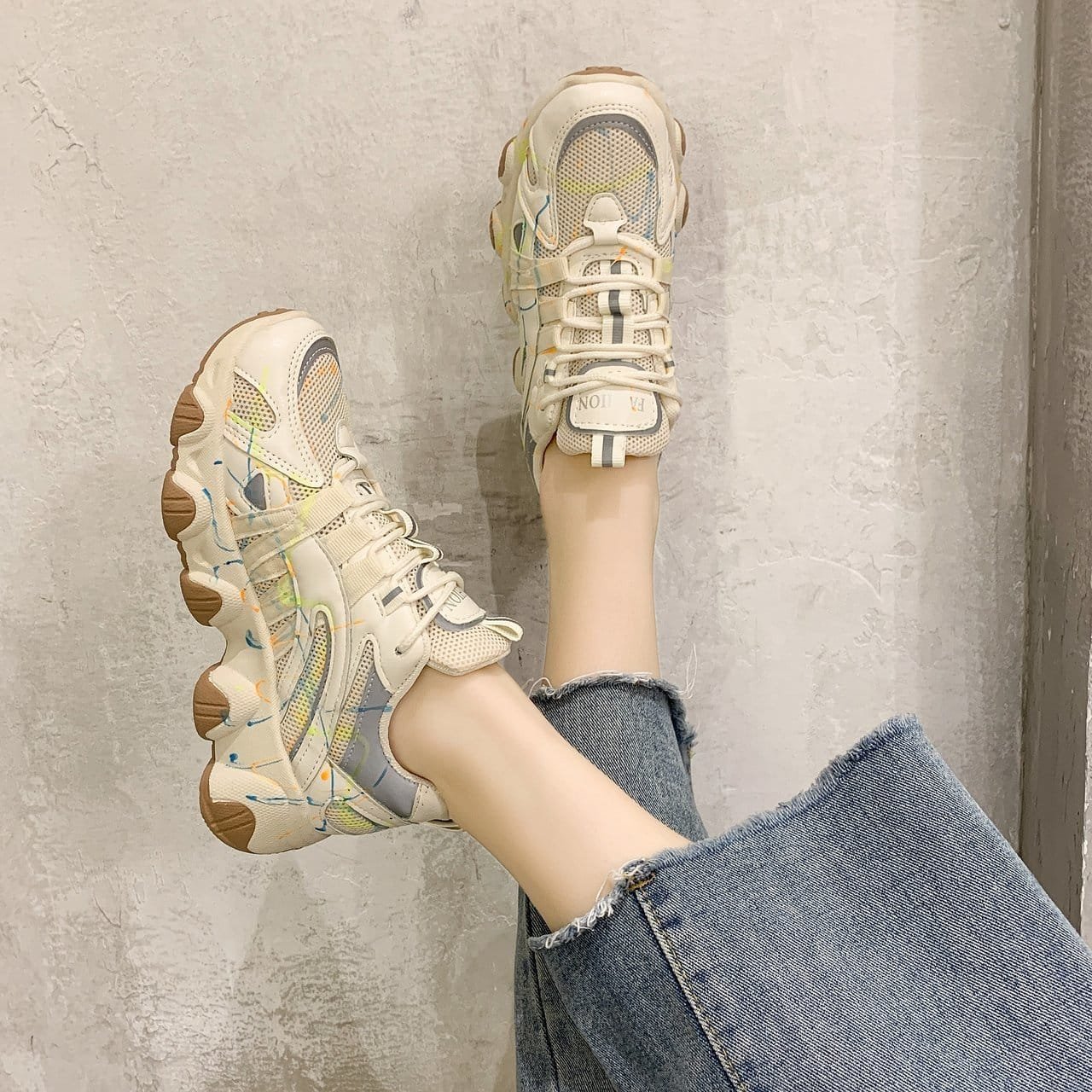 Zapatillas luminosas súper llamas para mujer. - Imagen 3