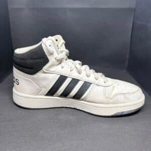 Adidas Hoops 2.0 Mid White Black - Talle 42 (US 8.5 / 26.5 CM)