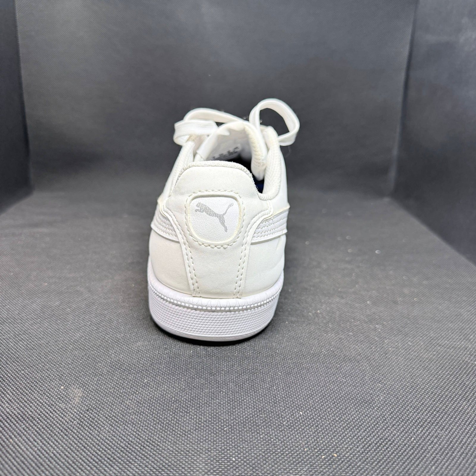 Puma Smash v2 Leather White - Talle 42 (US 9 / 27 CM) - Imagen 6