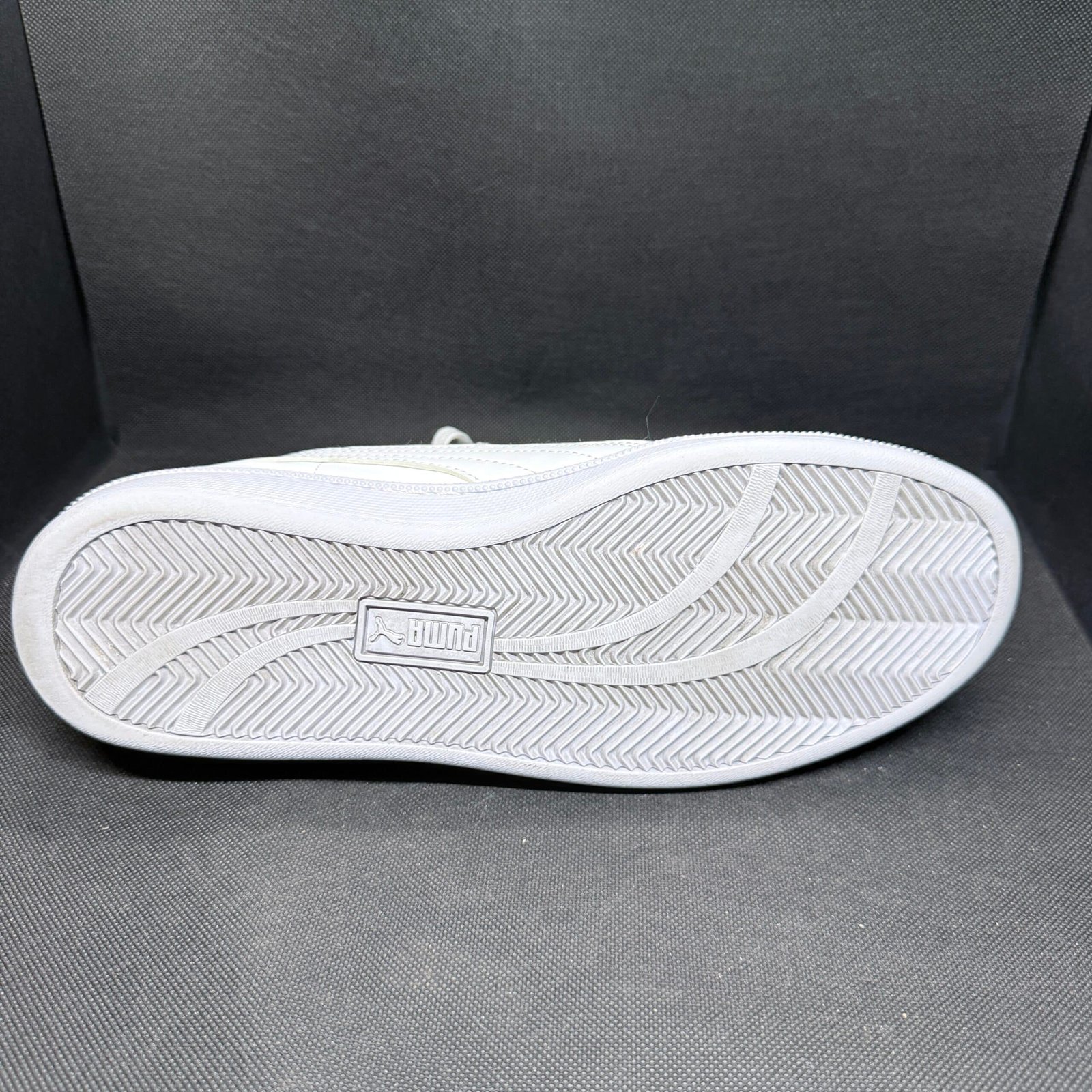 Puma Smash v2 Leather White - Talle 42 (US 9 / 27 CM) - Imagen 7