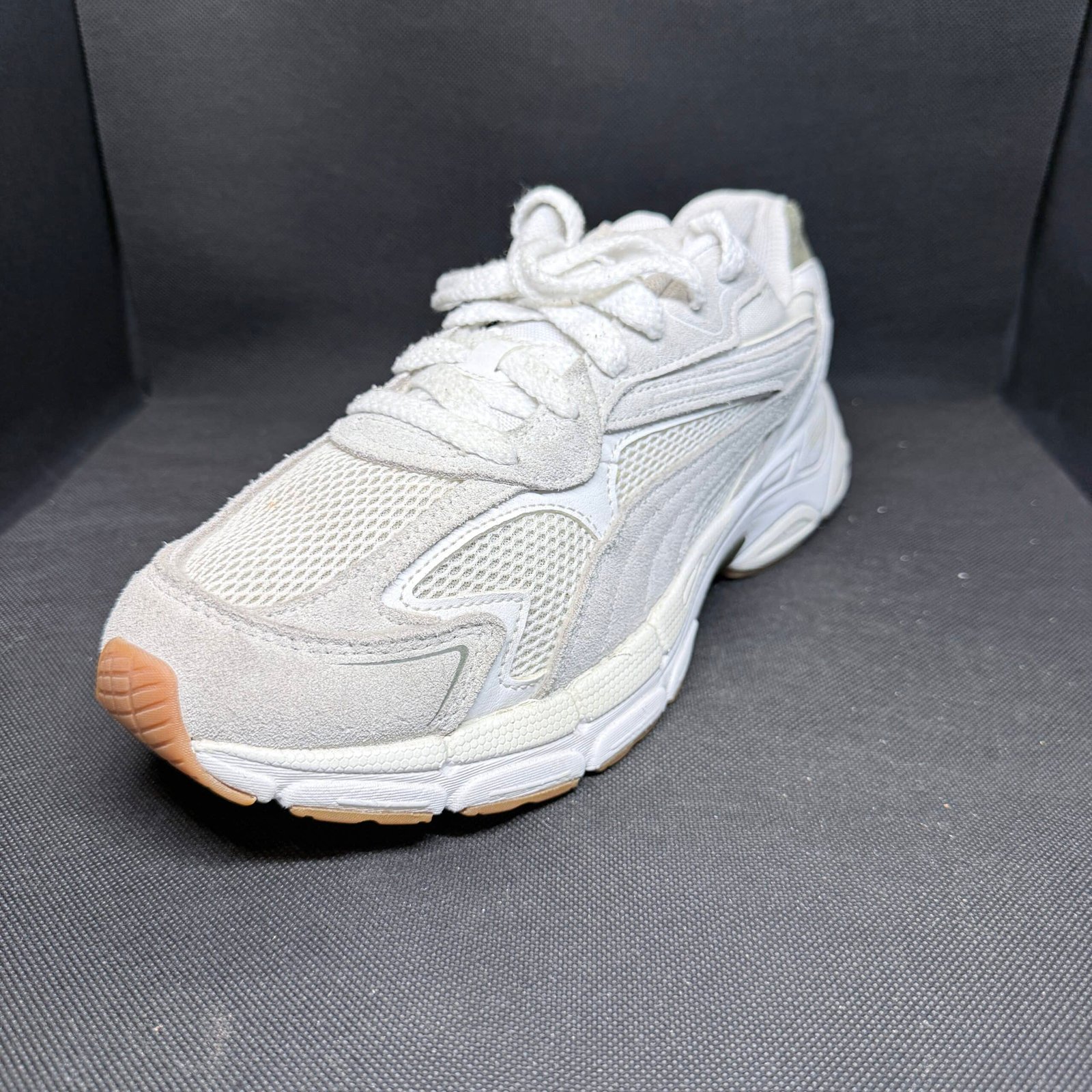 Puma Teveris Nitro Vapor Gray White - Talle 42 (US 9 / 27 CM) - Imagen 3