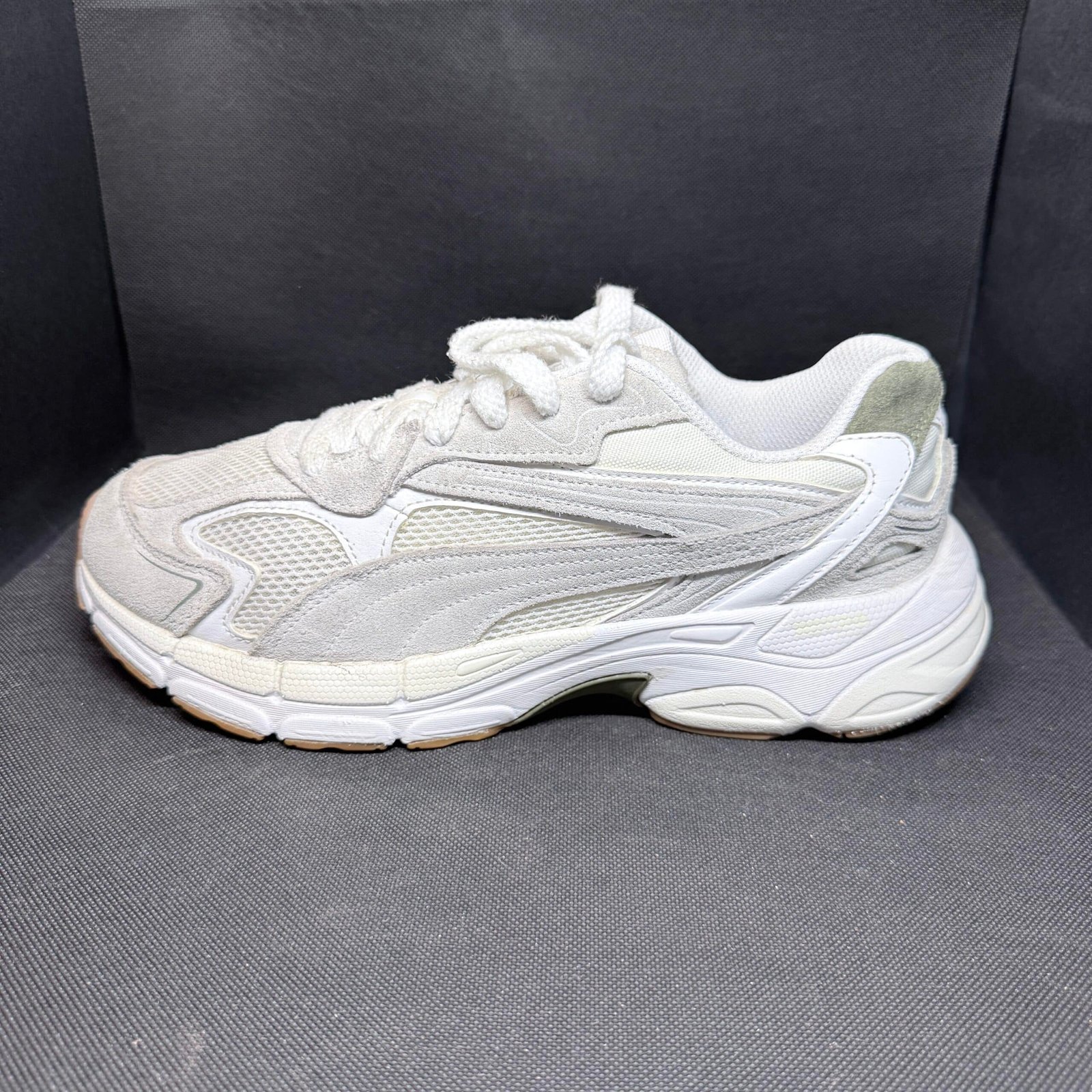 Puma Teveris Nitro Vapor Gray White - Talle 42 (US 9 / 27 CM) - Imagen 2