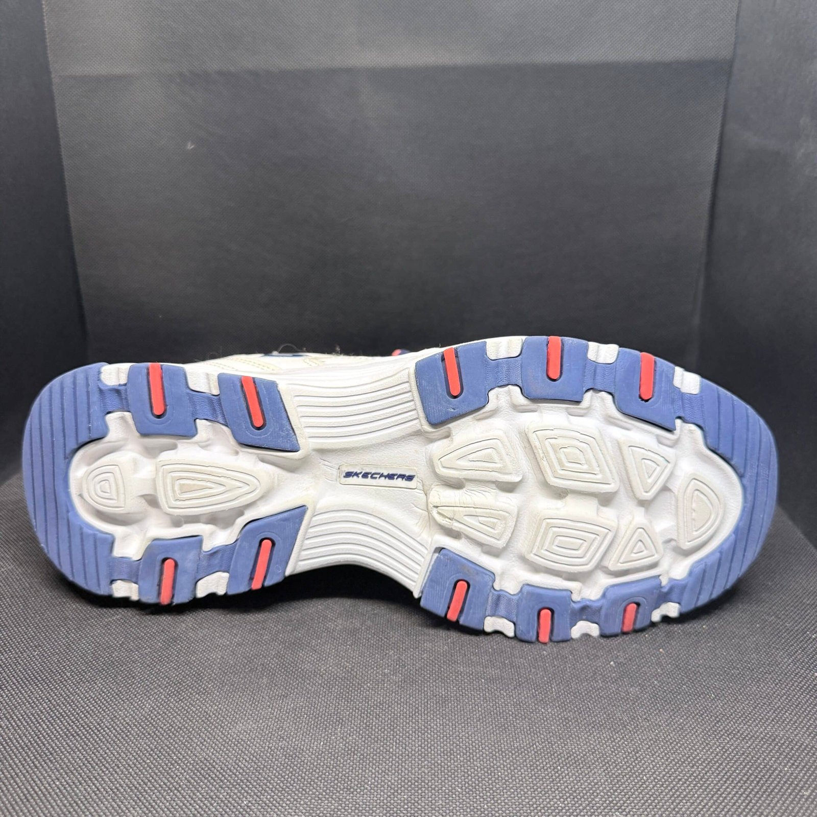 Skechers D'Lites White Purple Coral - Talle 42 (US 9 / 26 CM) - Imagen 7