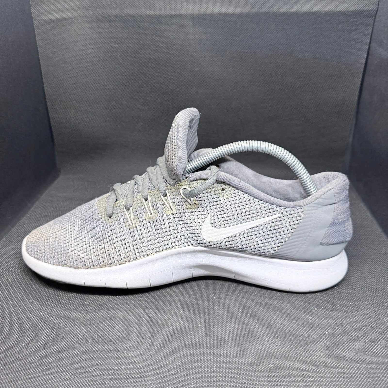 Nike Flex RN 2018 Grey White - Talle 42.5 EUR (US 9 / 27 CM) - Imagen 4