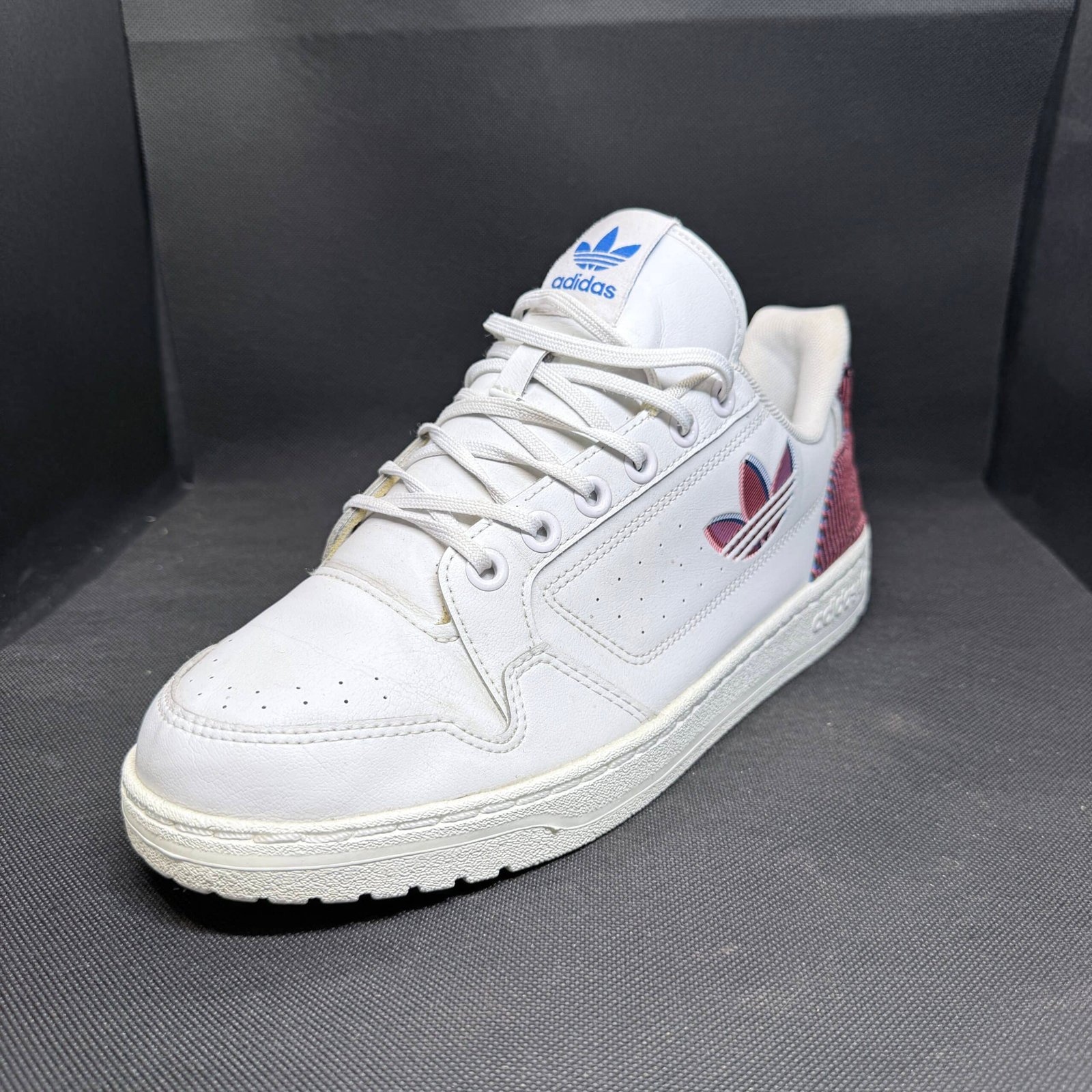 Adidas Continental 80 Stripes White Navy Red - Talle 43.5 (US 9.5 / 27.5 CM) - Imagen 2