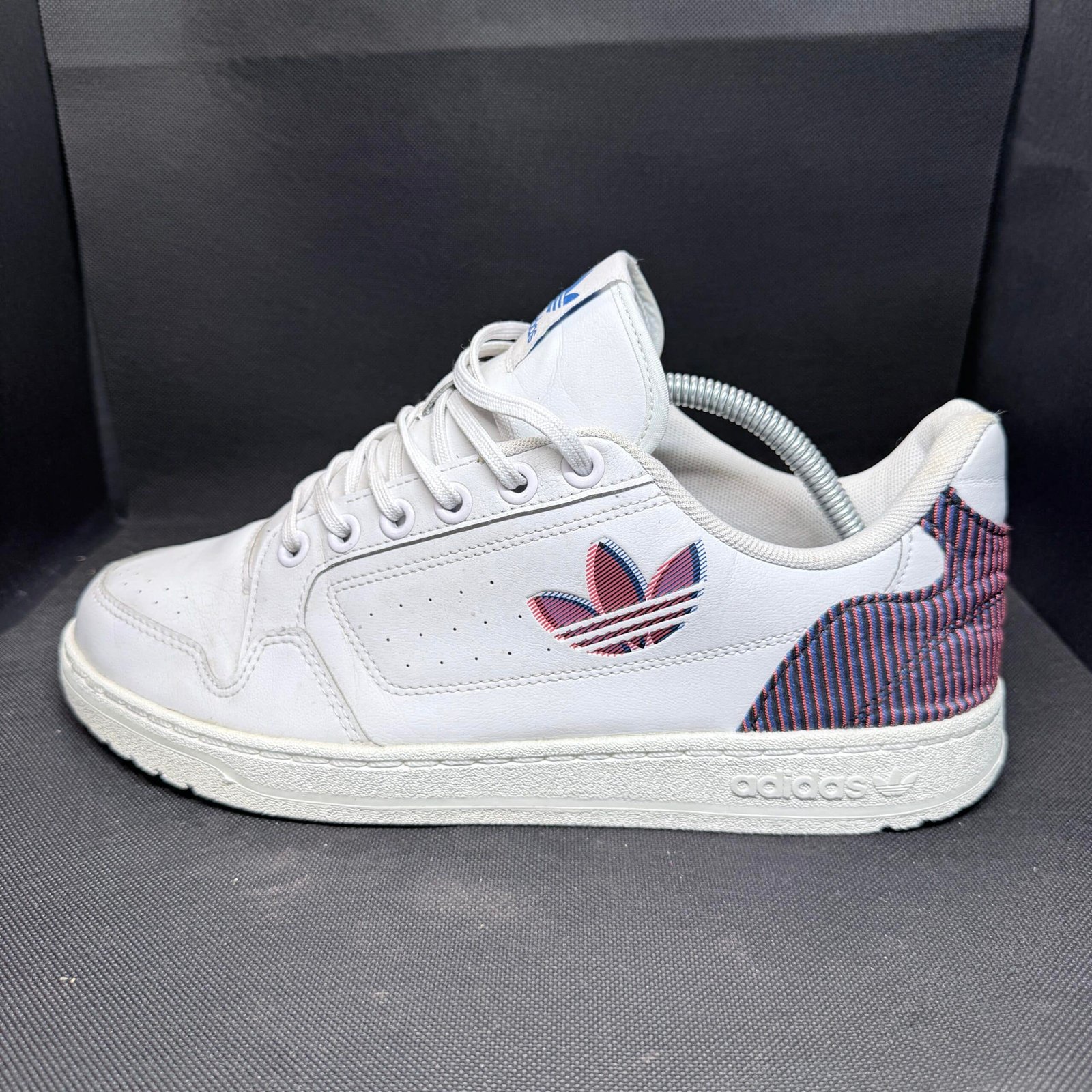 Adidas Continental 80 Stripes White Navy Red - Talle 43.5 (US 9.5 / 27.5 CM)