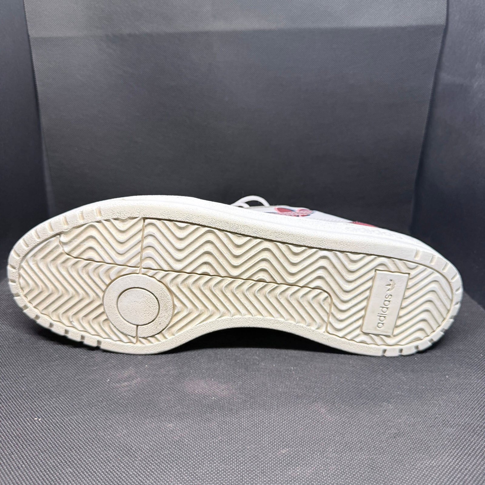 Adidas Continental 80 Stripes White Navy Red - Talle 43.5 (US 9.5 / 27.5 CM) - Imagen 5