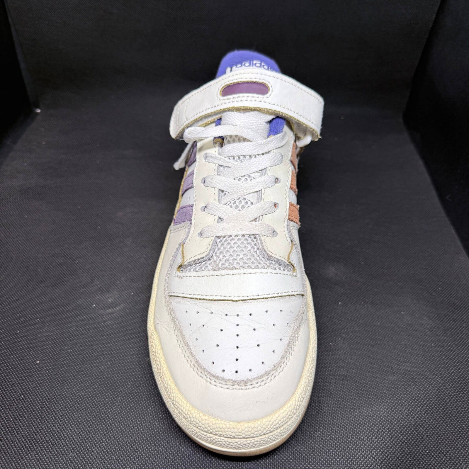 Adidas Forum 84 Low Off White Orbit Violet - Talle 43.5 (US 9.5 / 27.5 CM) - Imagen 5