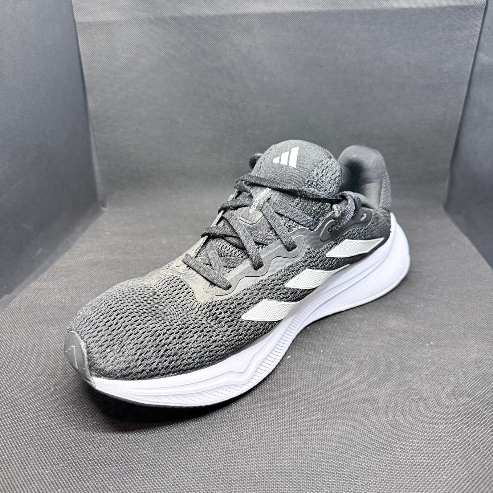 Adidas Runfalcon 5 Core Black Cloud White - Talle 43.5 (US 9.5 / 27.5 CM) - Imagen 2