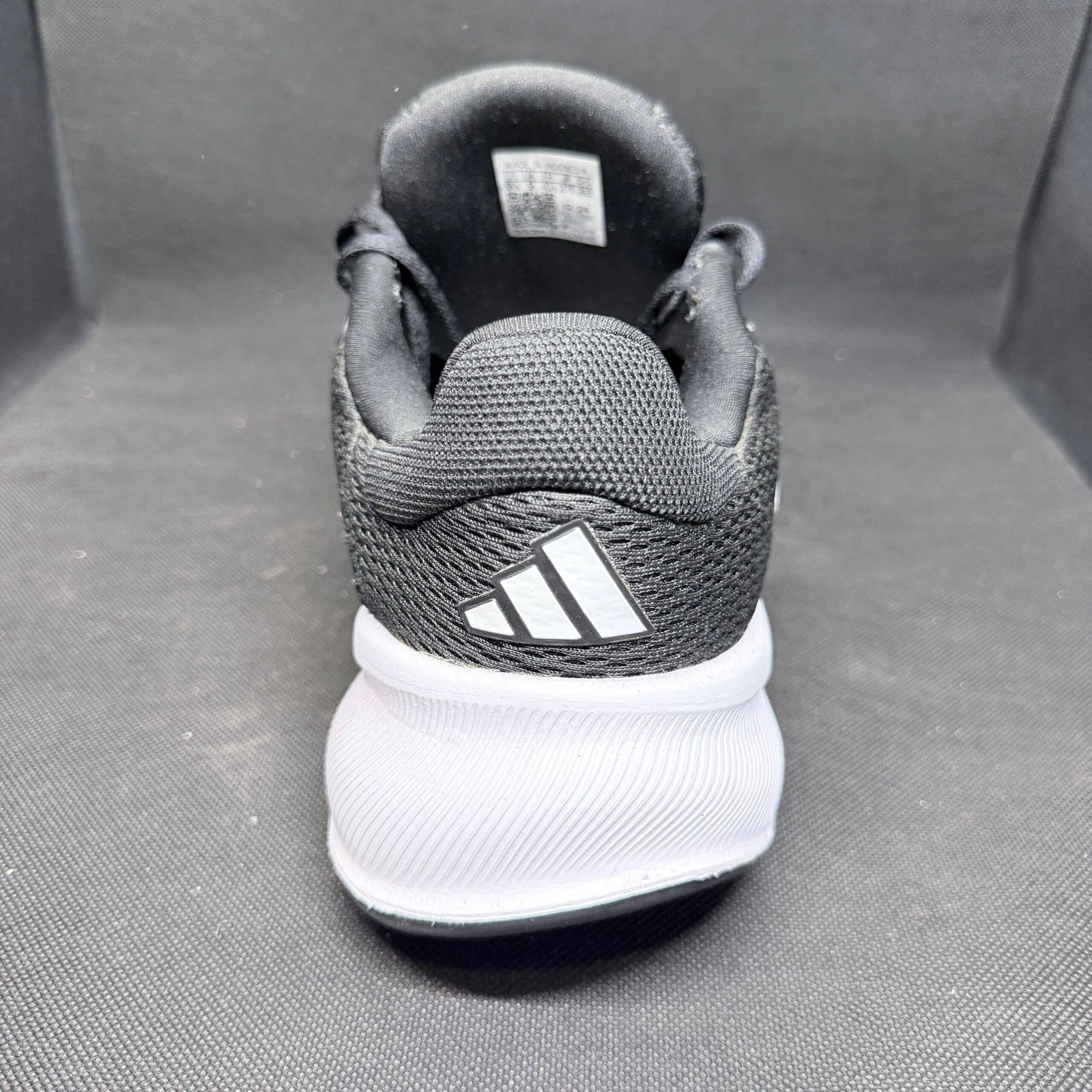 Adidas Runfalcon 5 Core Black Cloud White - Talle 43.5 (US 9.5 / 27.5 CM) - Imagen 6