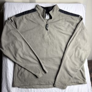 Polar Columbia Medio Cierre Gris — Talla L Hombre