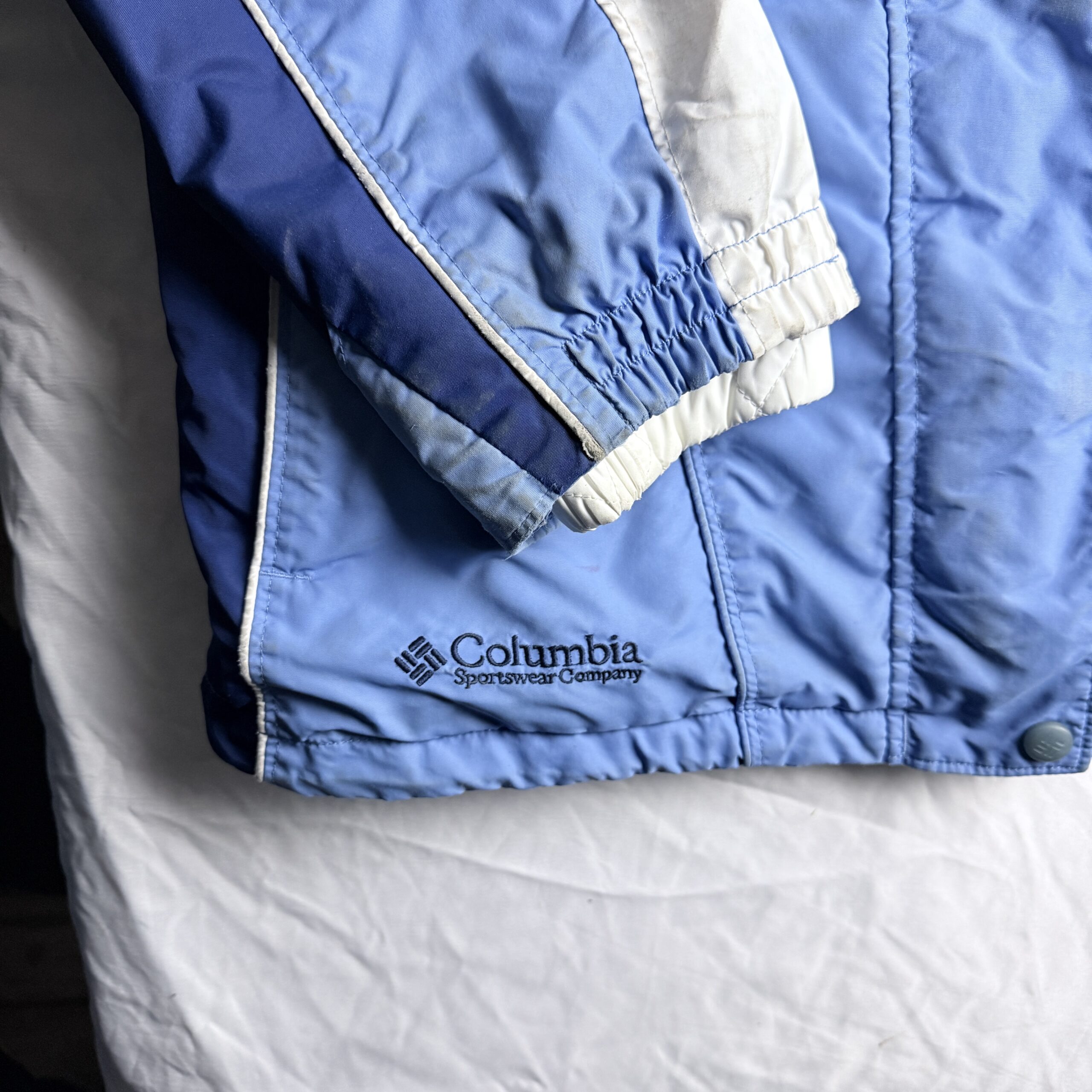 Parka Columbia 3 en 1 Core Mujer Azul/Celeste — Talla XL - Imagen 3