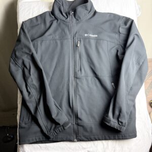 Chaqueta Softshell Columbia Negra — Talla XXL
