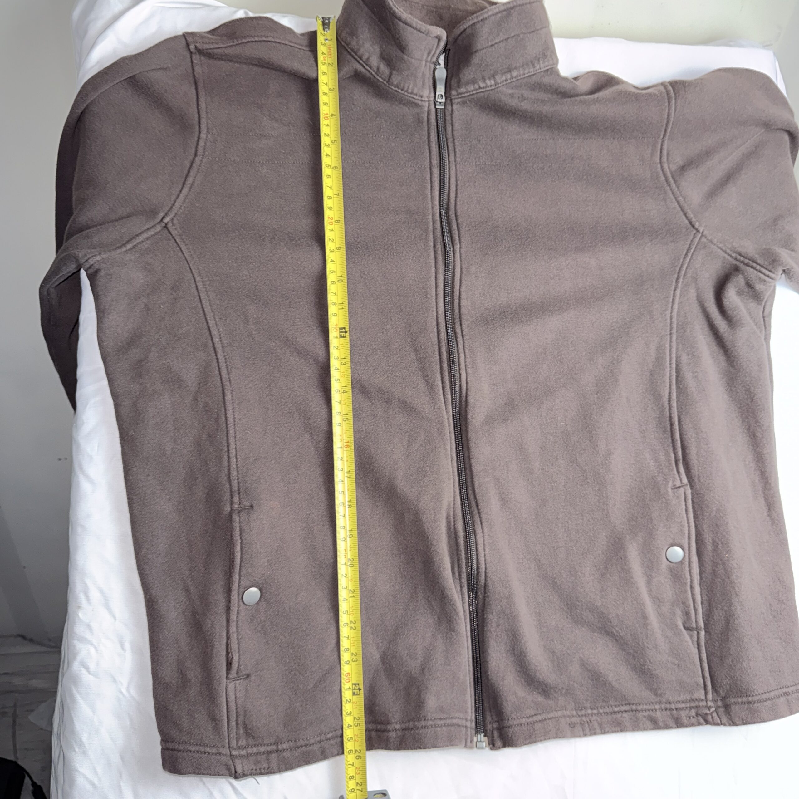 Chaqueta Polar Columbia Café Talla 2X Mujer (Plus Size) - Imagen 8