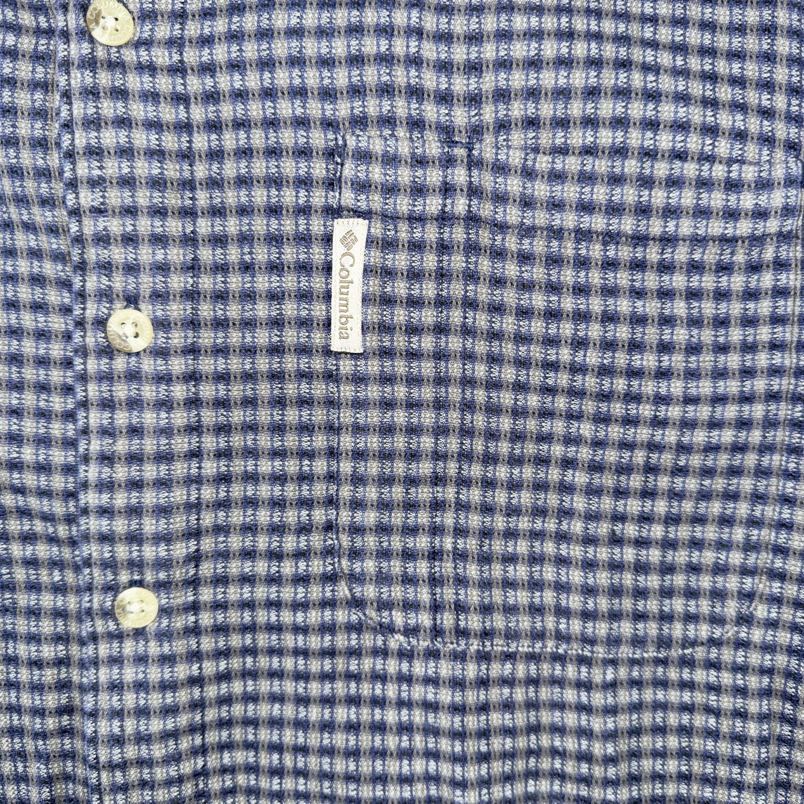 Camisa Columbia 100% Algodón a Cuadros Talla M Hombre - Imagen 3