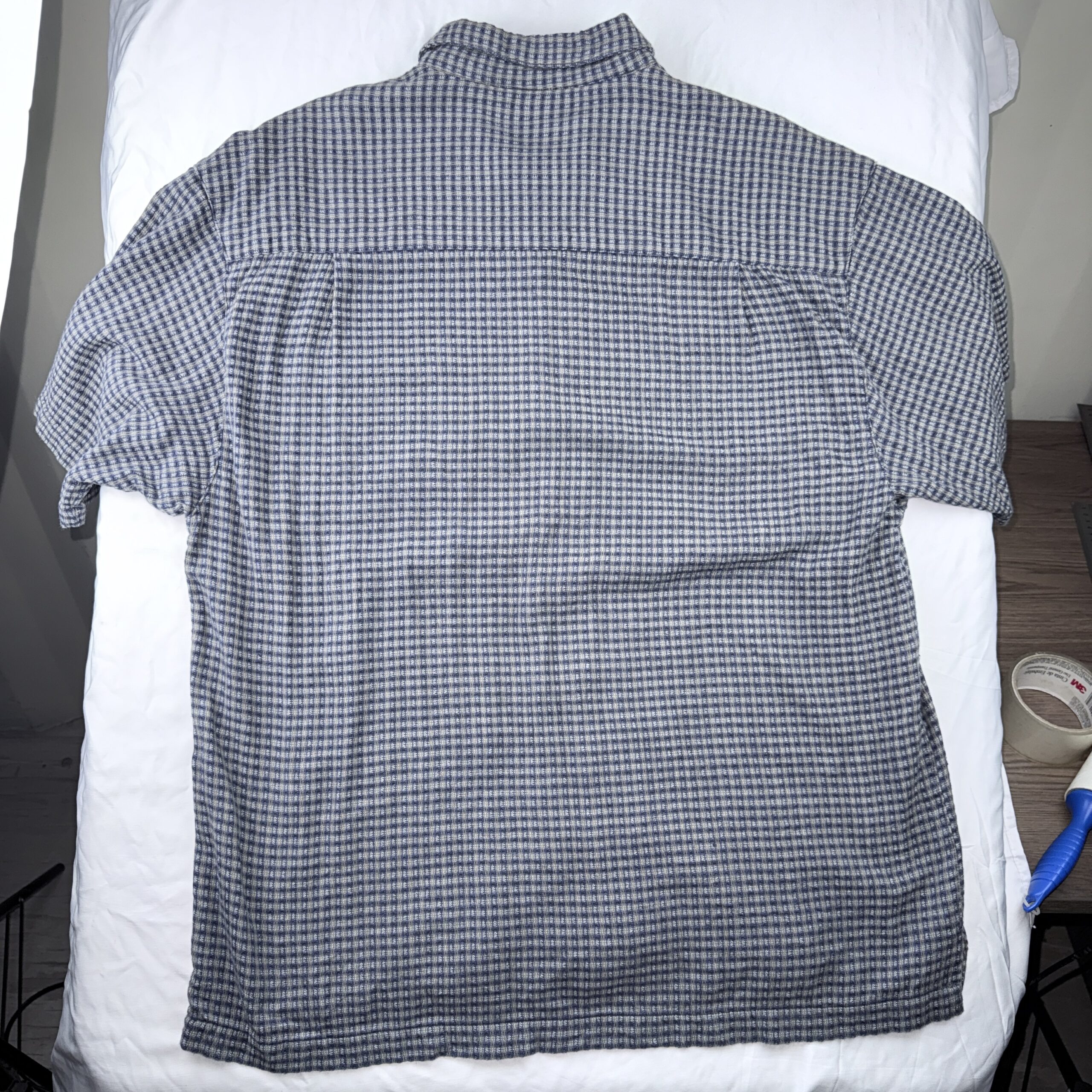 Camisa Columbia 100% Algodón a Cuadros Talla M Hombre - Imagen 4