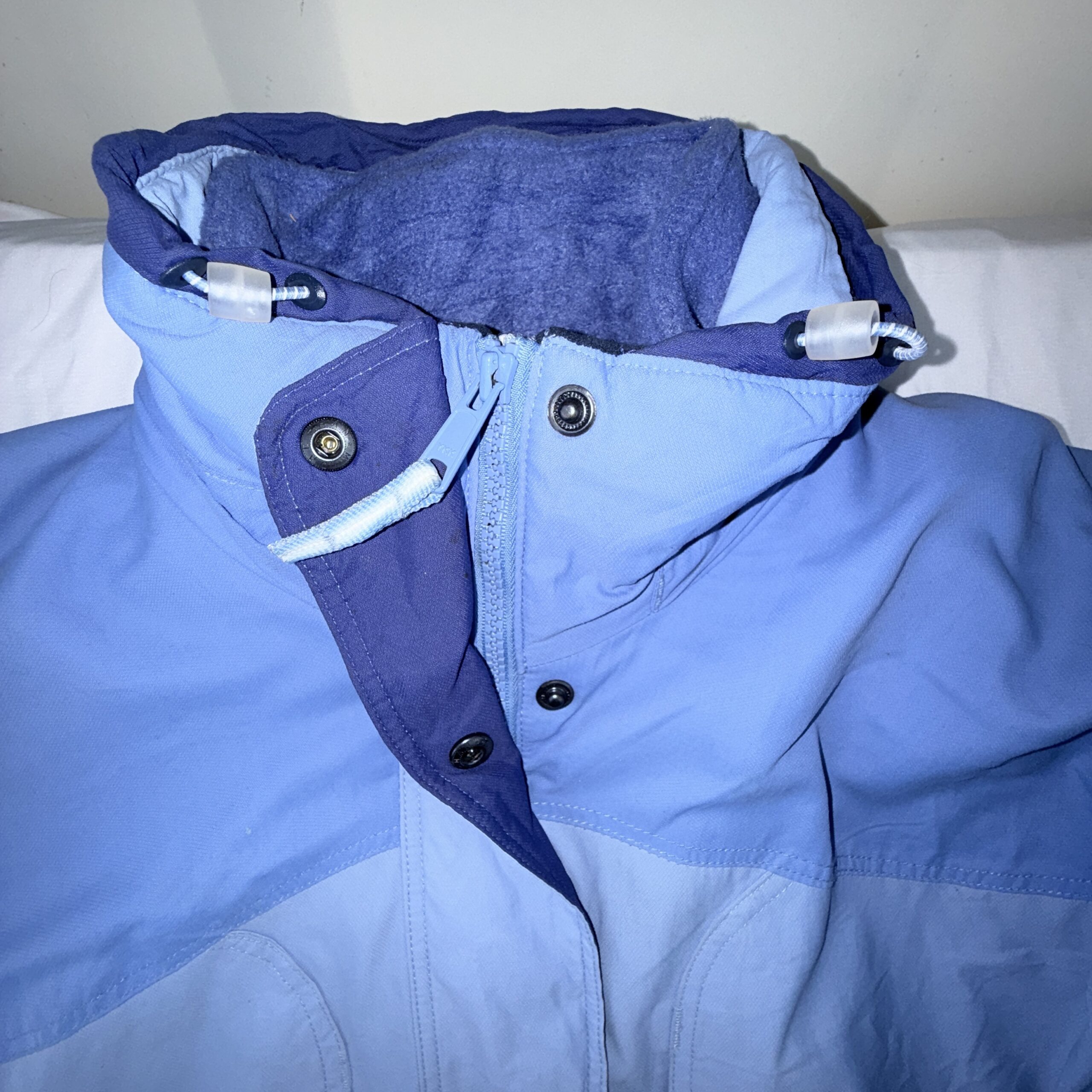 Parka de Montaña Columbia 3 en 1 Core Interchange Celeste Talla M Mujer - Imagen 3