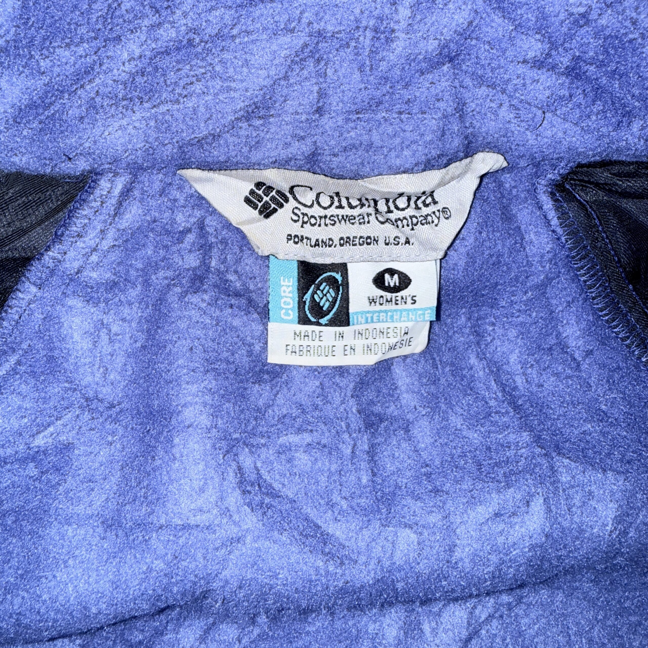 Parka de Montaña Columbia 3 en 1 Core Interchange Celeste Talla M Mujer - Imagen 5