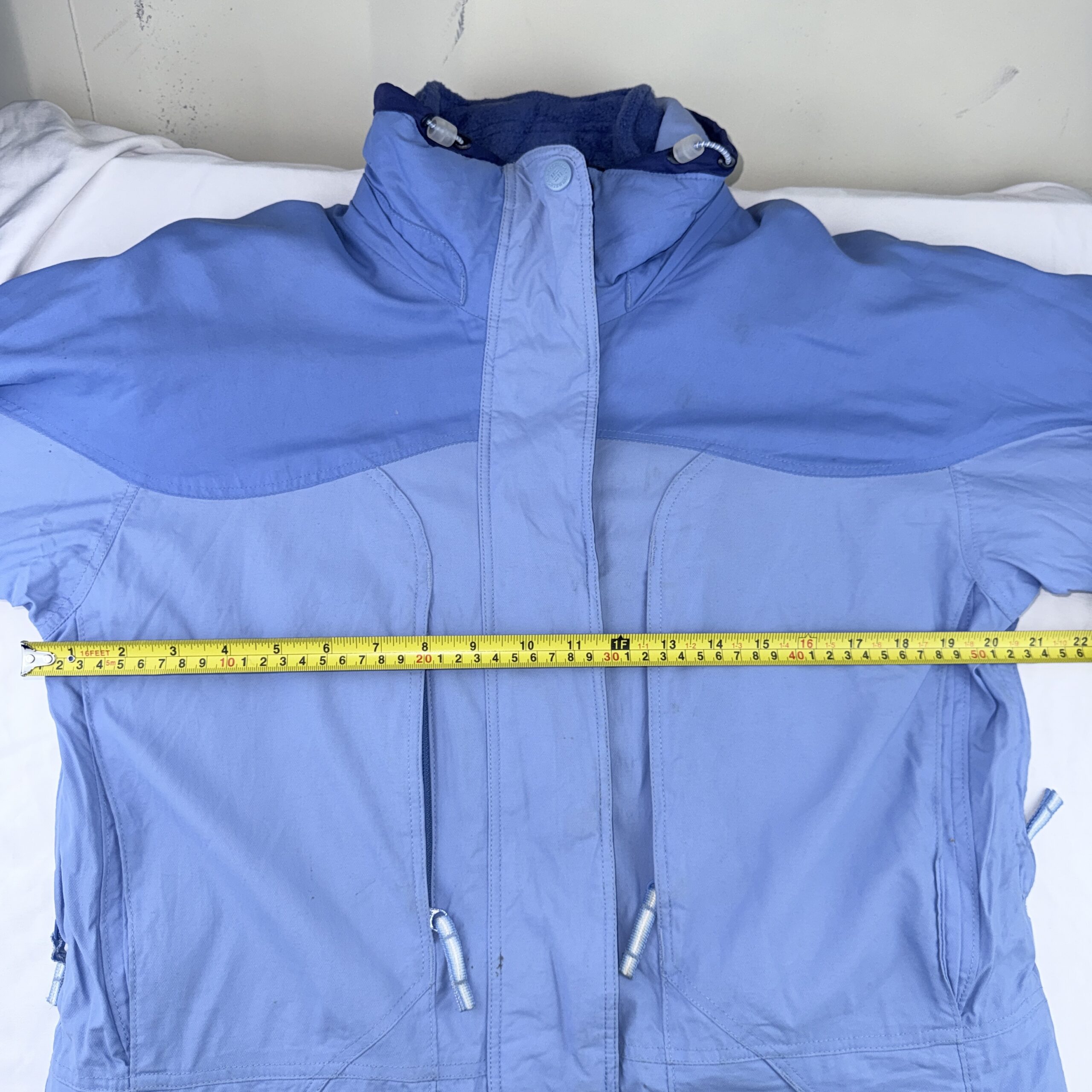 Parka de Montaña Columbia 3 en 1 Core Interchange Celeste Talla M Mujer - Imagen 7