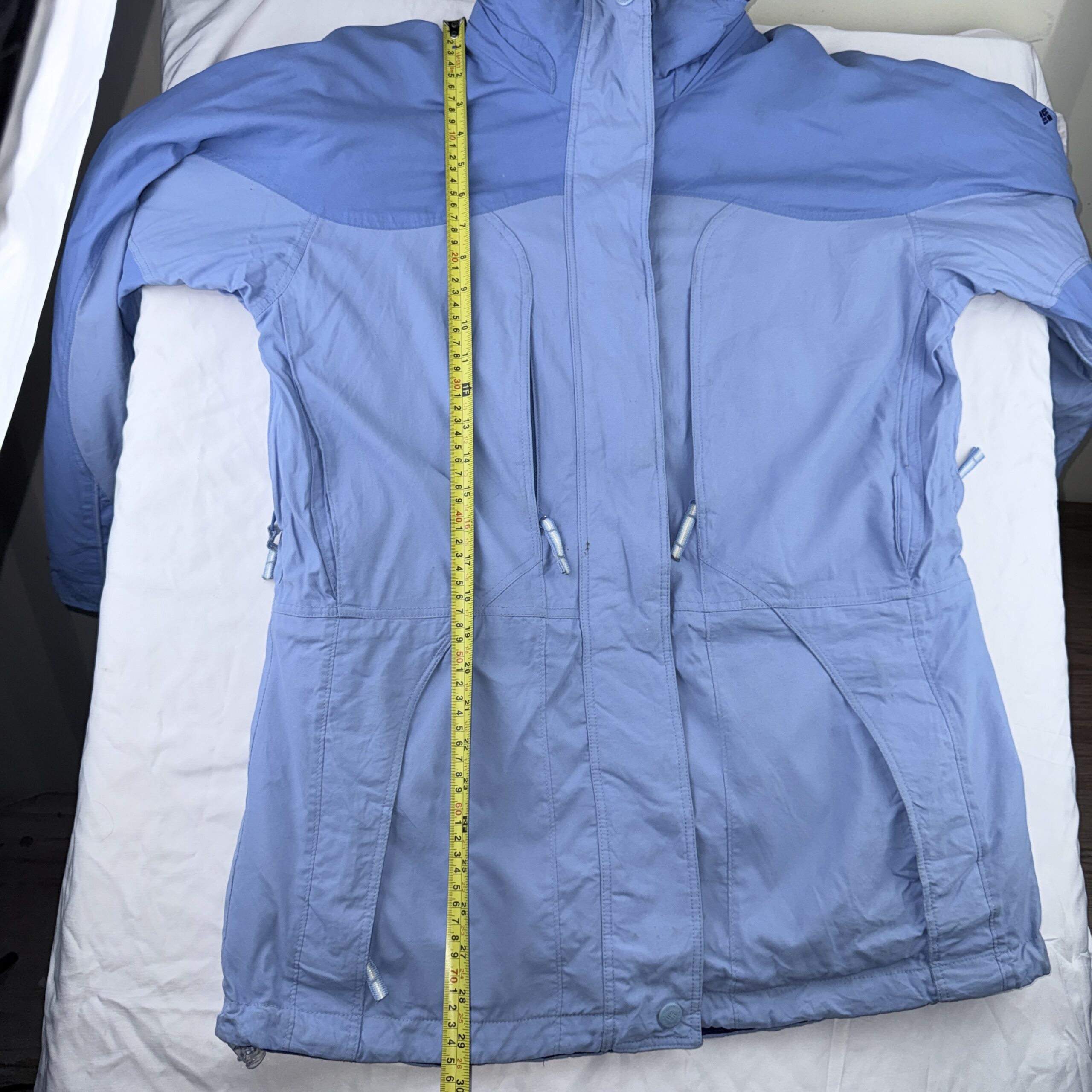 Parka de Montaña Columbia 3 en 1 Core Interchange Celeste Talla M Mujer - Imagen 8