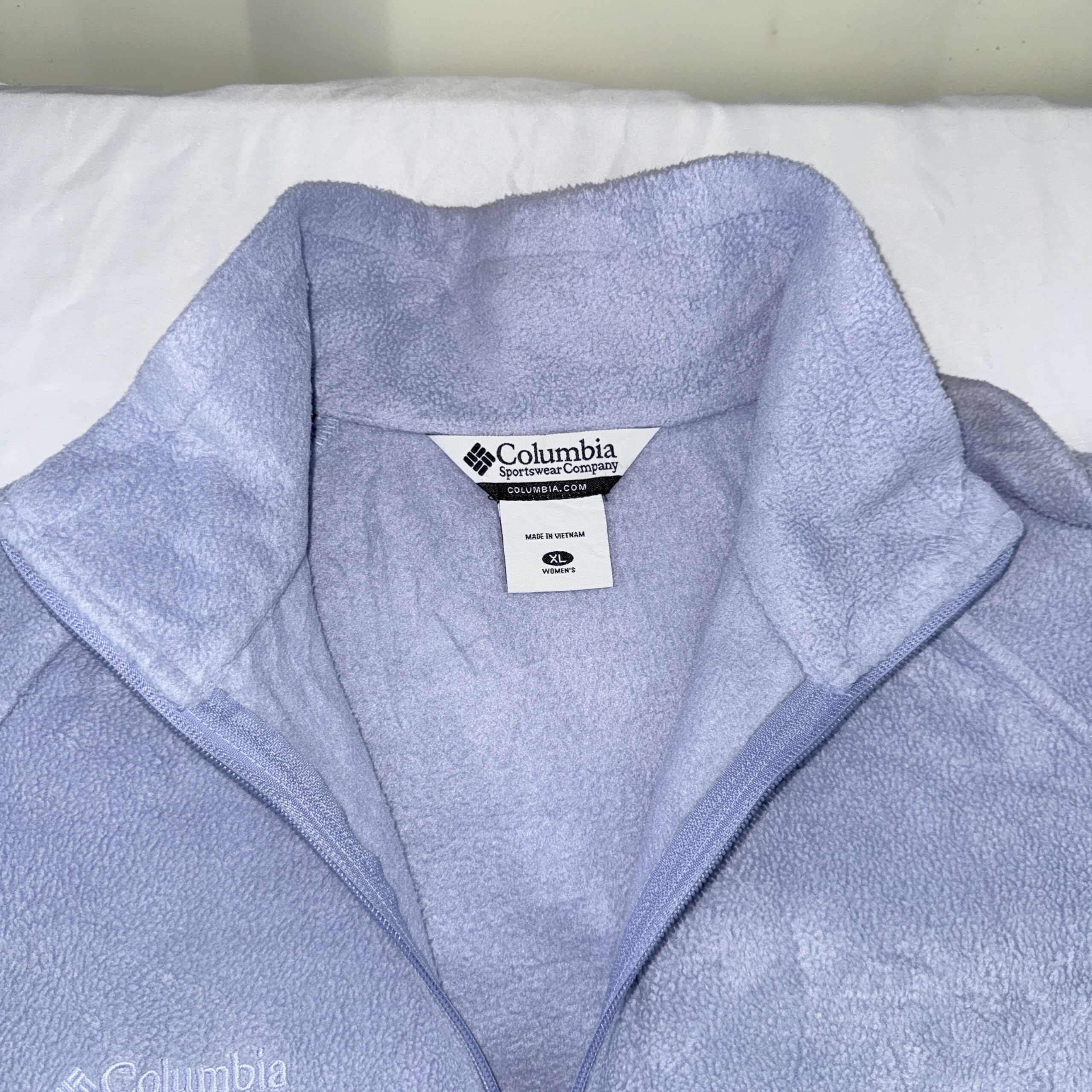 Polar Columbia Lila Pastel Talla XL Mujer - Imagen 4