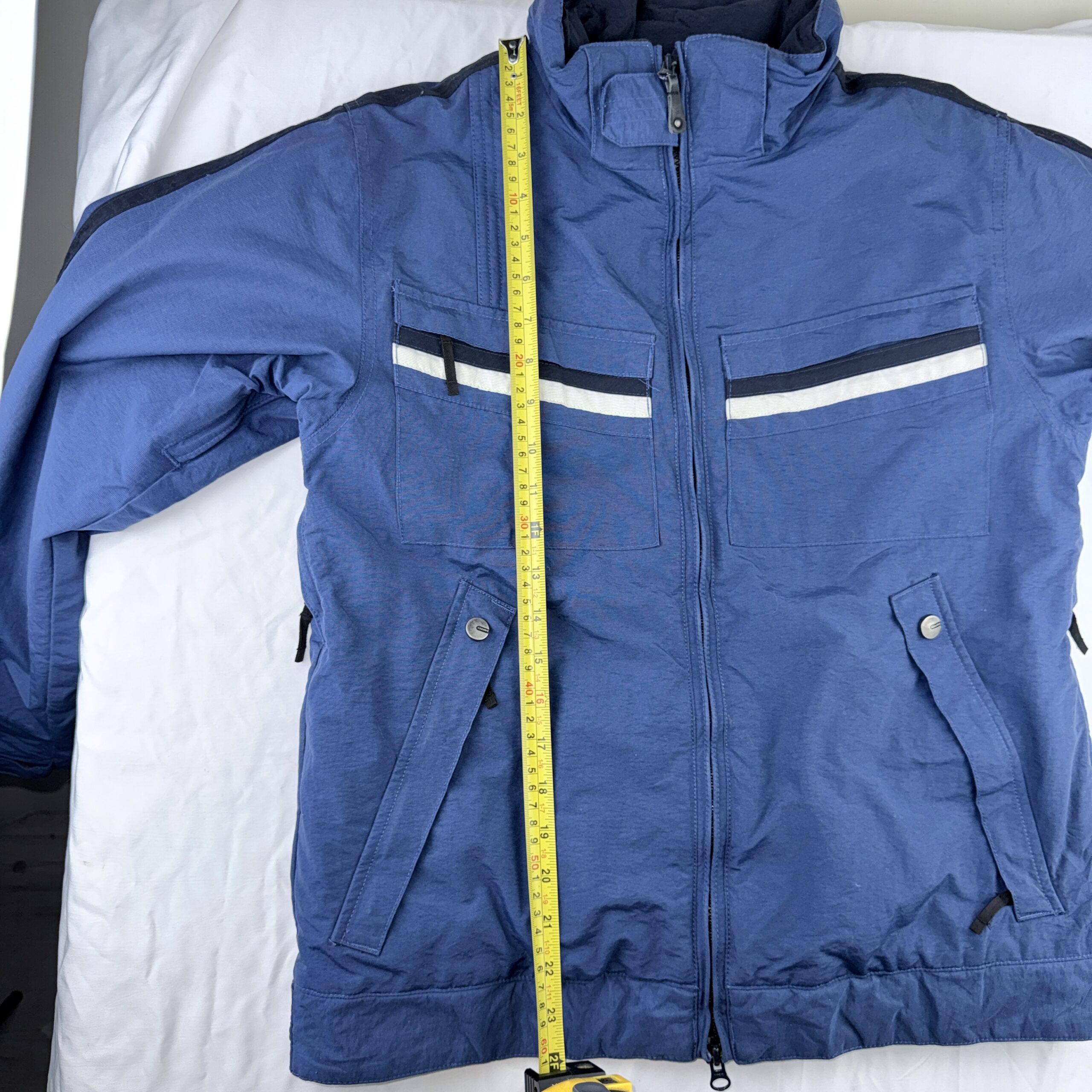 Parka de Invierno Columbia Azul Acero Talla M de Niño (Axila 51 cm) - Imagen 8