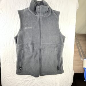 Chaleco Fleece Columbia Negro Talla M de Mujer