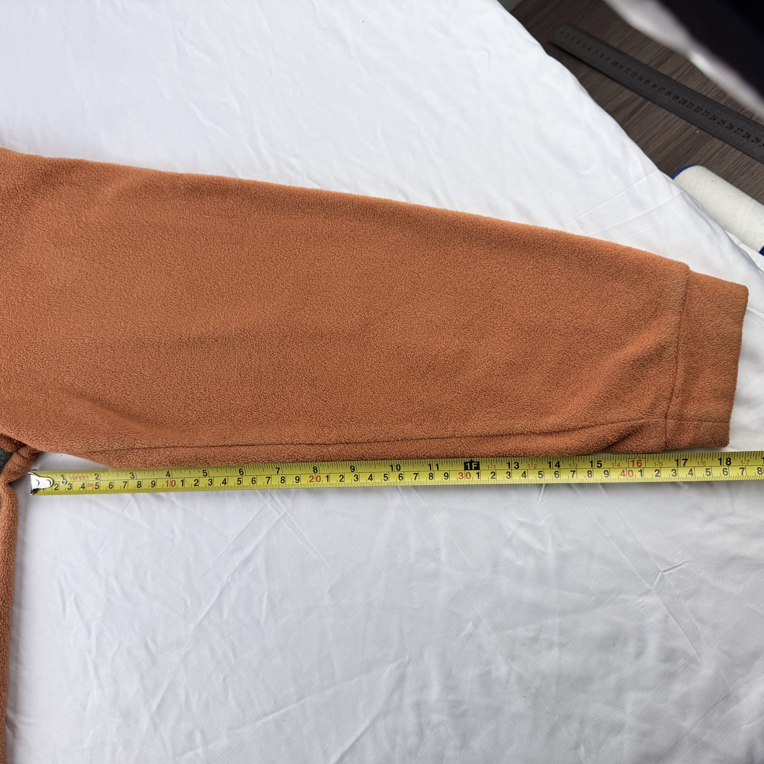 Polar Columbia Bicolor Naranja/Gris Talla L Niño (XS Adulto) - Imagen 6