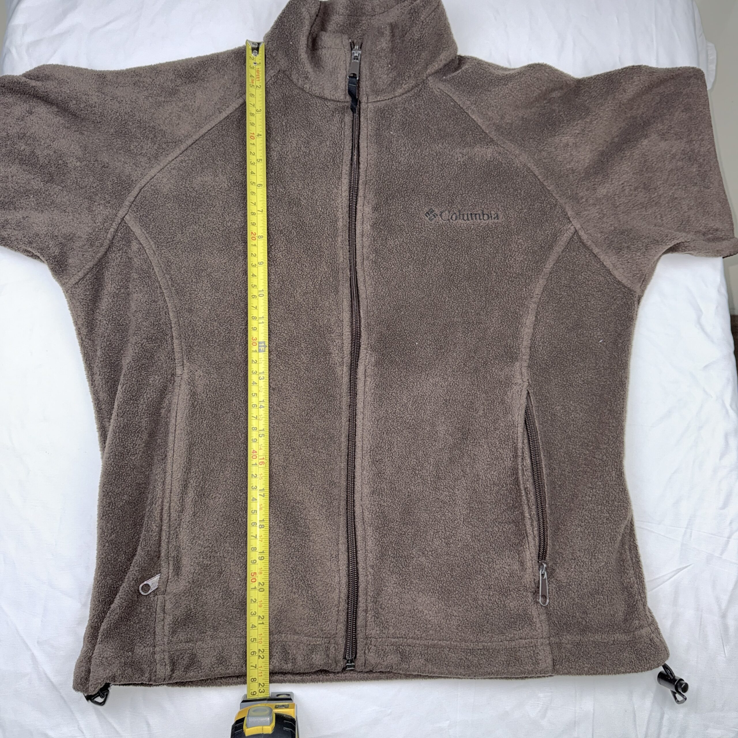 Polar Columbia Café Texturado Talla M Mujer - Imagen 8
