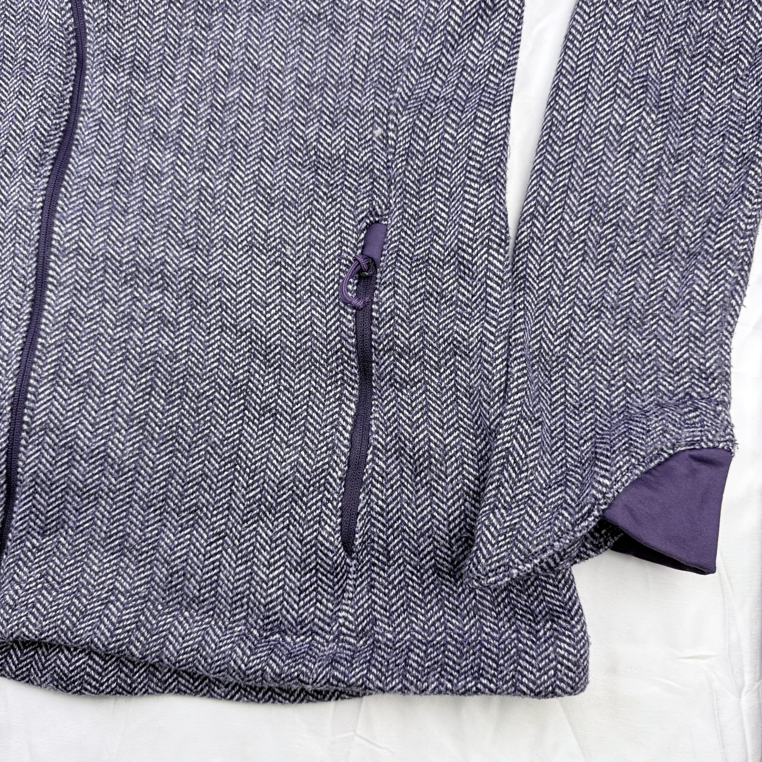 Polar Columbia Morada Texturada Talla L Mujer - Imagen 2