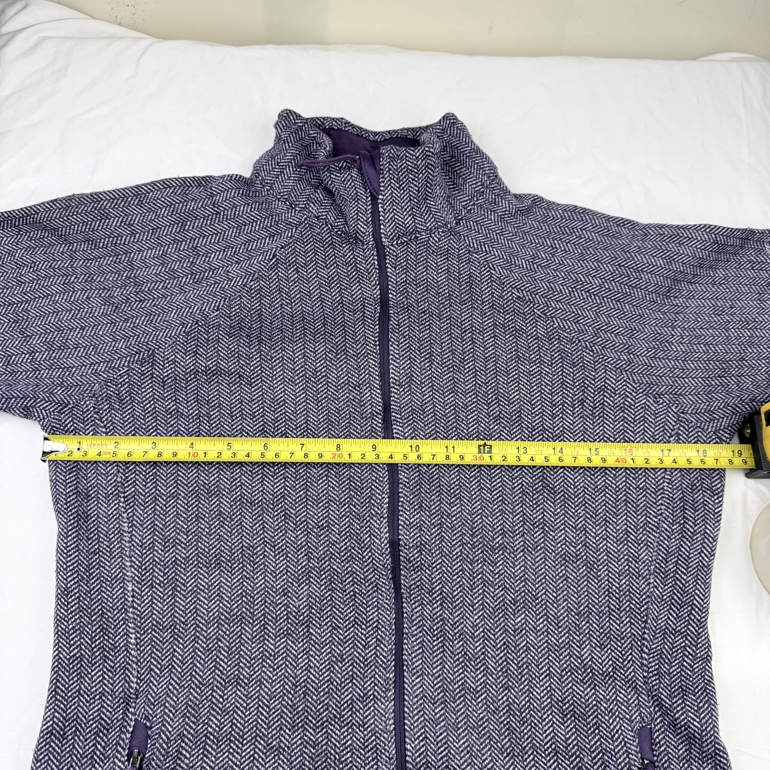 Polar Columbia Morada Texturada Talla L Mujer - Imagen 7