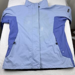 Chaqueta Cortaviento Columbia Celeste/Azul — Talla L Mujer