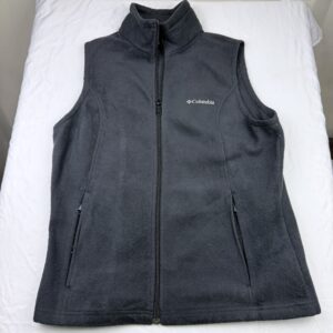 Chaleco de Polar Columbia Negro Talla L Mujer