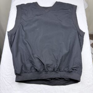 Chaleco Cortavientos Columbia Negro Corto Talla XL Hombre