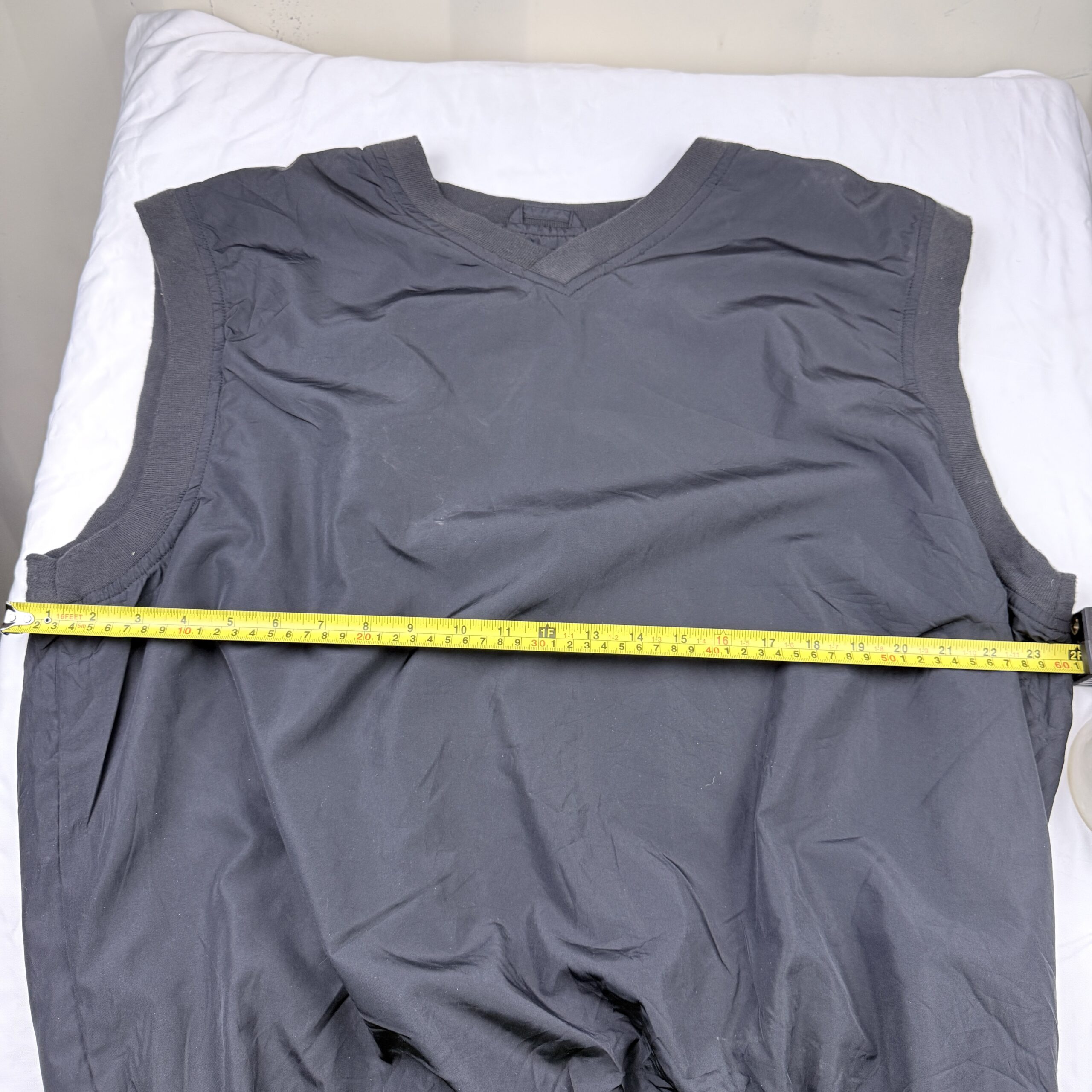 Chaleco Cortavientos Columbia Negro Corto Talla XL Hombre - Imagen 7