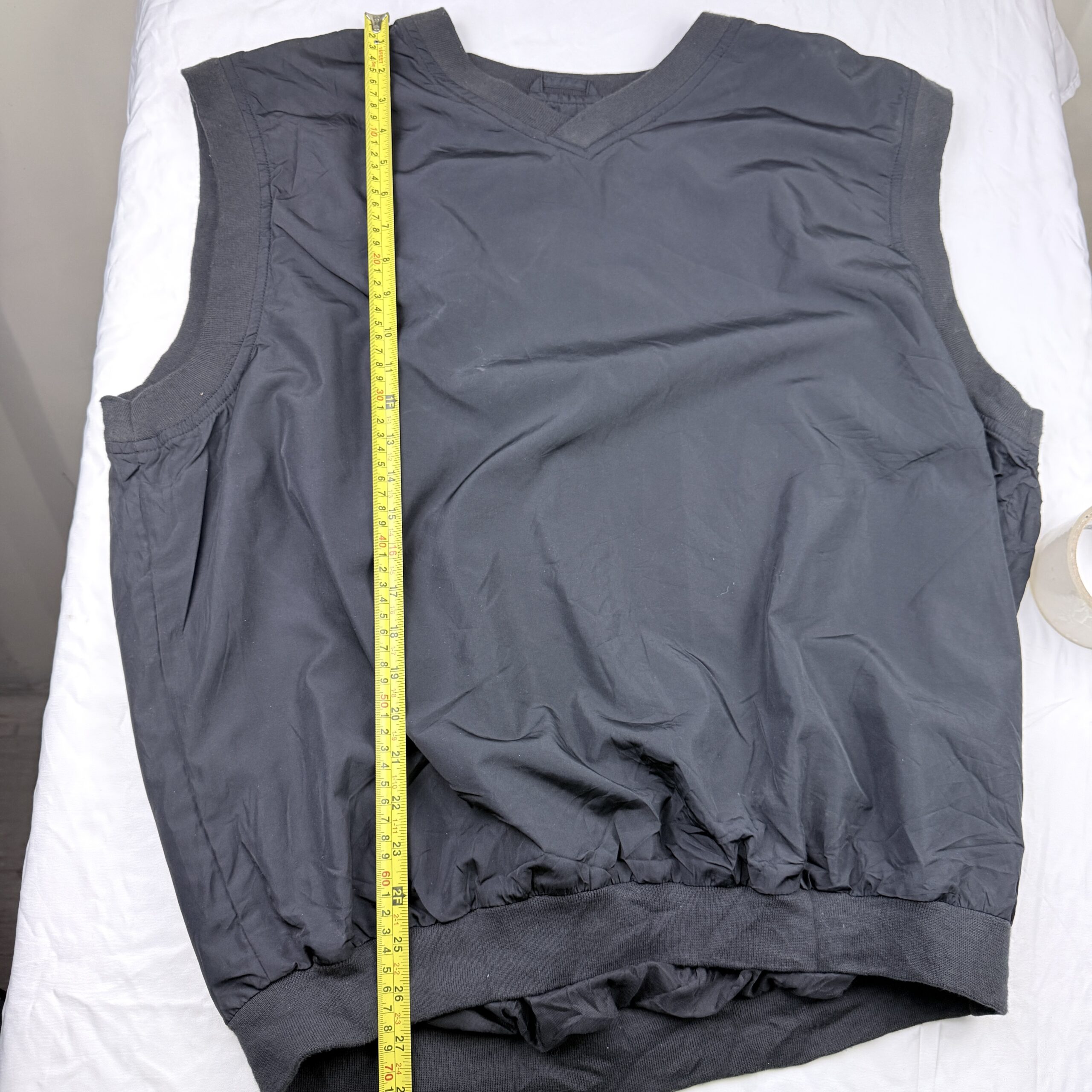 Chaleco Cortavientos Columbia Negro Corto Talla XL Hombre - Imagen 8