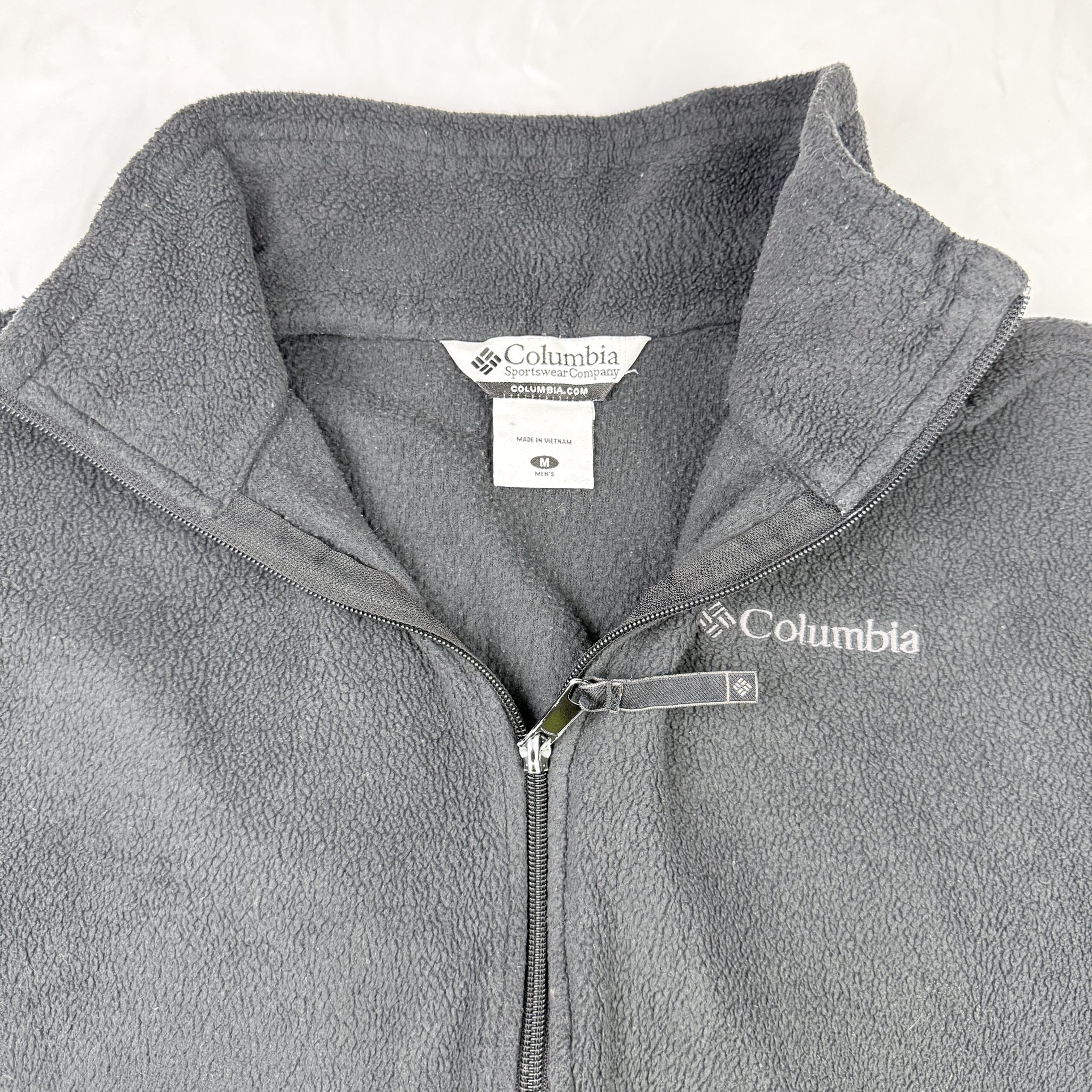 Chaleco de Polar Columbia Gris Oscuro Talla M Hombre - Imagen 4