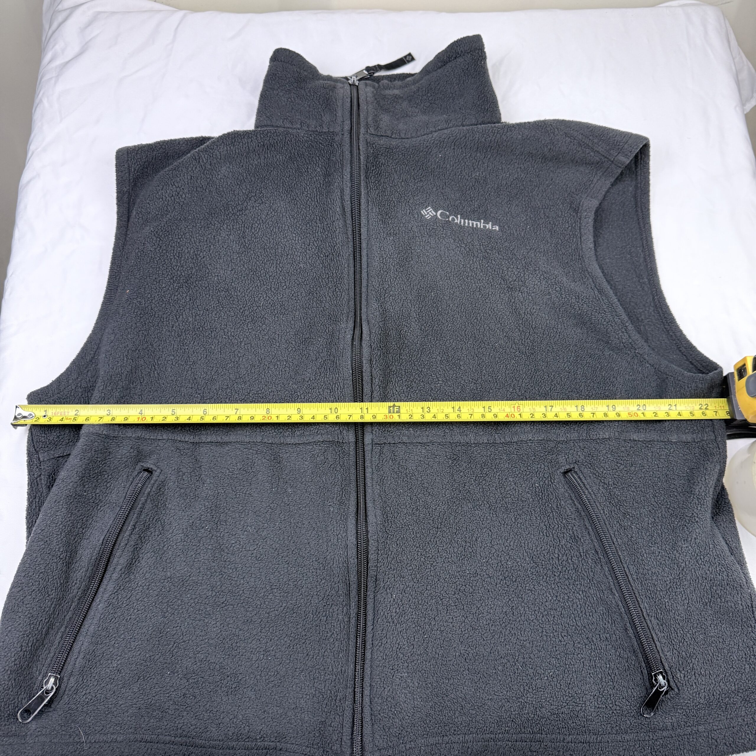 Chaleco de Polar Columbia Gris Oscuro Talla M Hombre - Imagen 6