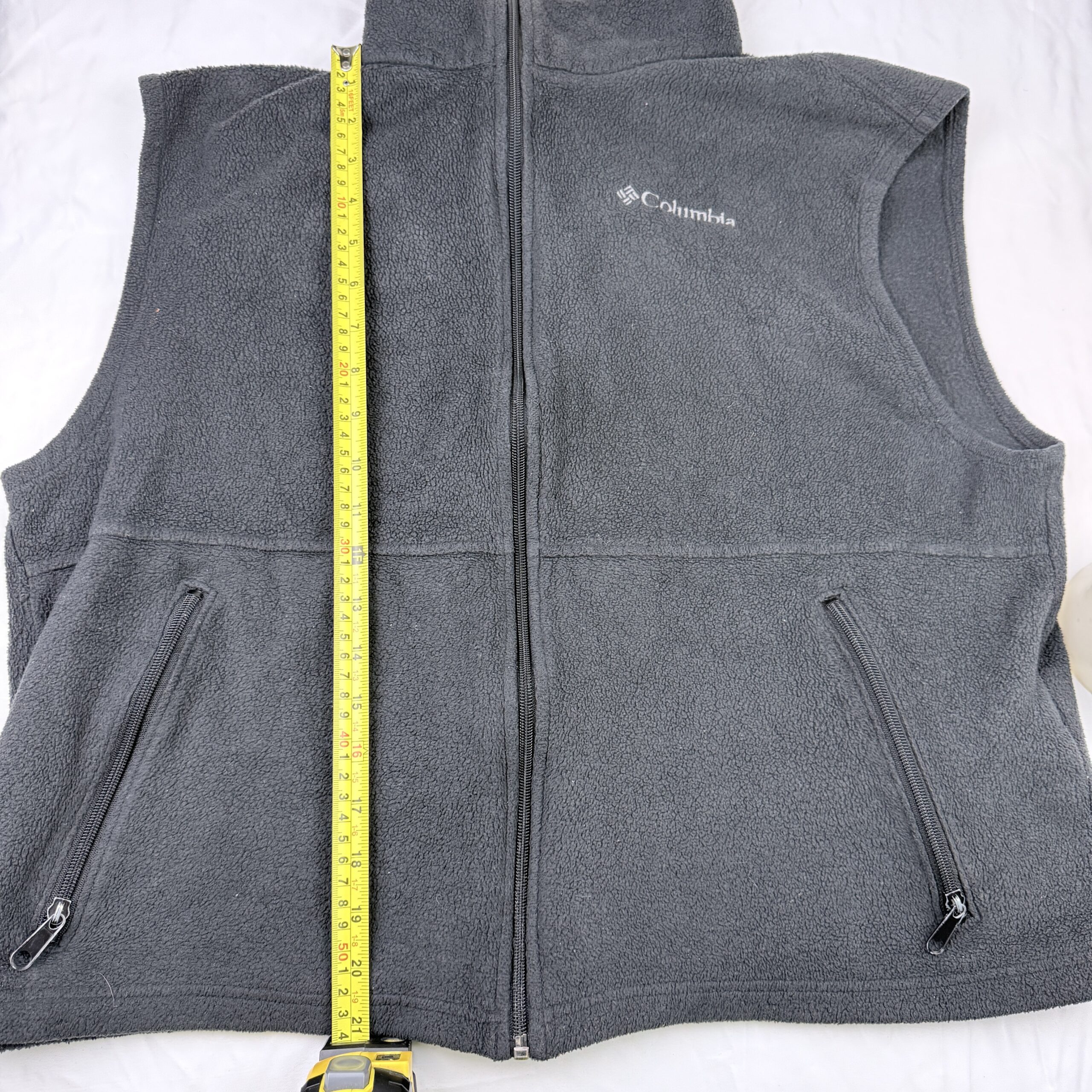 Chaleco de Polar Columbia Gris Oscuro Talla M Hombre - Imagen 7