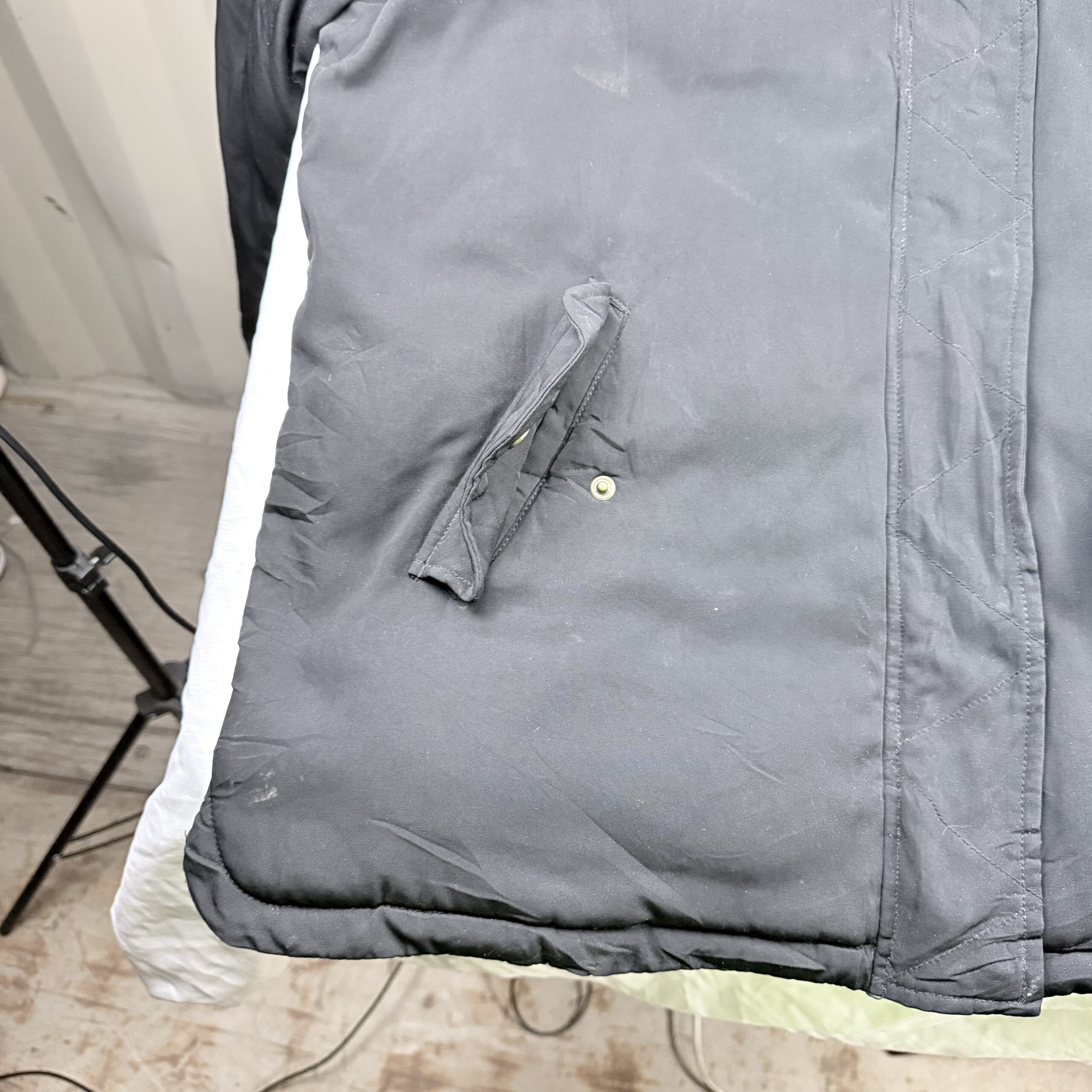 Parka de Invierno Old Navy Negra con Capucha — Talla XL Mujer - Imagen 2