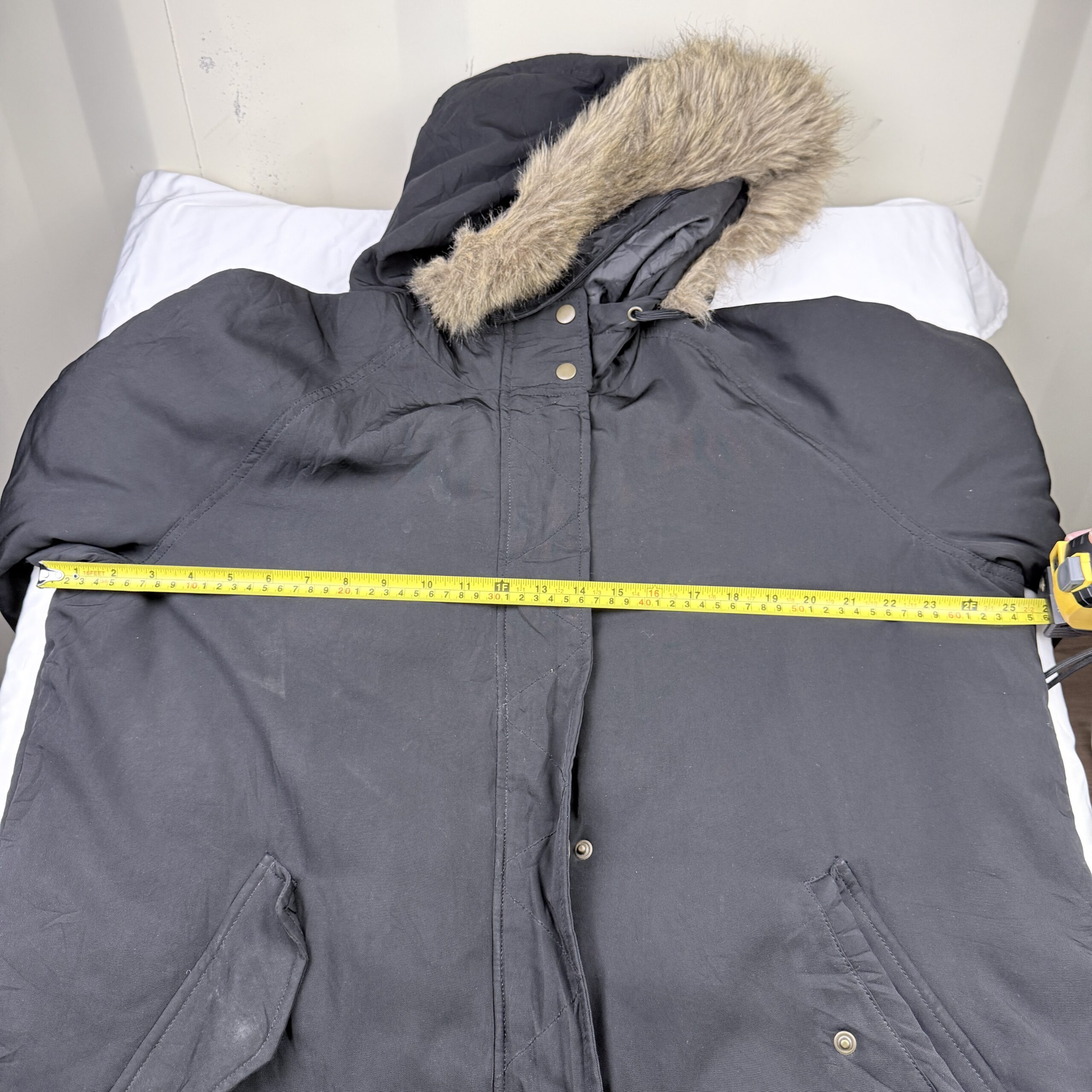 Parka de Invierno Old Navy Negra con Capucha — Talla XL Mujer - Imagen 7