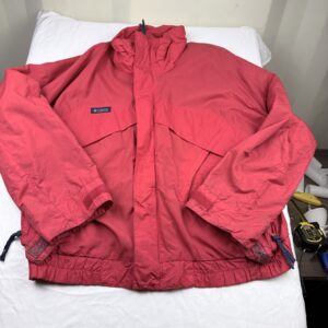 Cortaviento Columbia Rojo Hombre Talla M — ¡Detalle / Liquidación