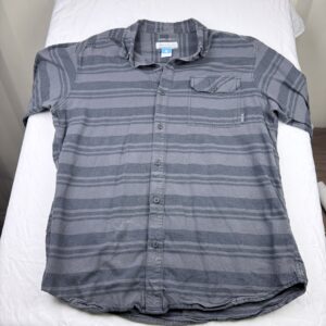 Camisa Manga Larga Columbia Omni-Wick Gris — Talla L Hombre
